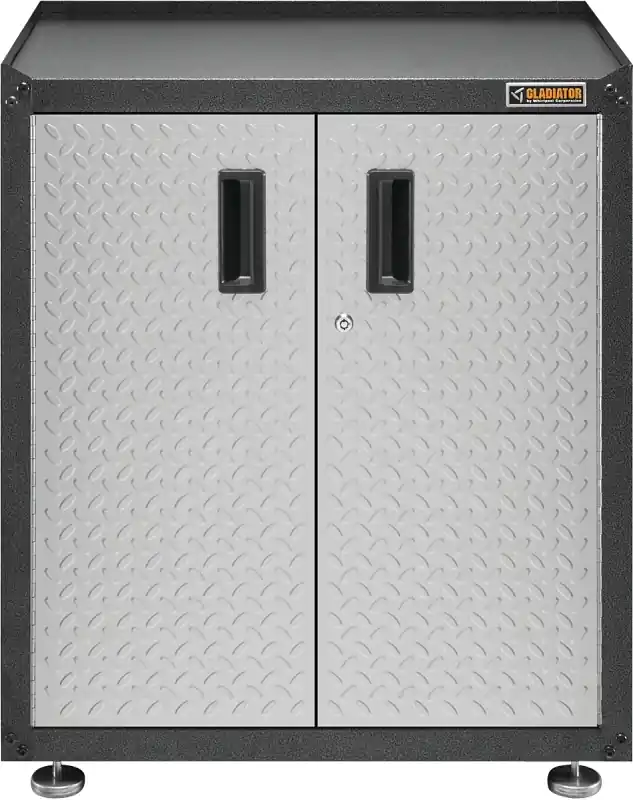 2-door Steel Garage Cabinet 28"w X 31"h X 18"d - Model Gagb28fdyg