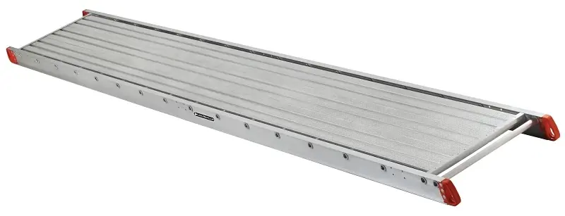P Series P11216 Aluminum Scaffold Plank, 16 Ft L X 12 In W