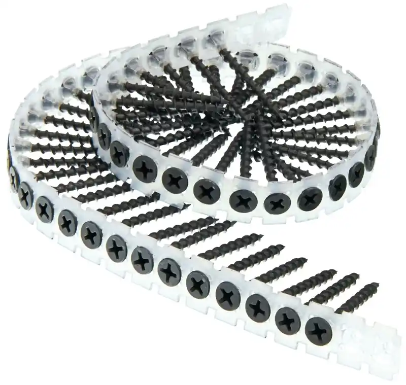 Collated Drywall Screws 6 X 1-1/4 In. Gray Phosphate Finish