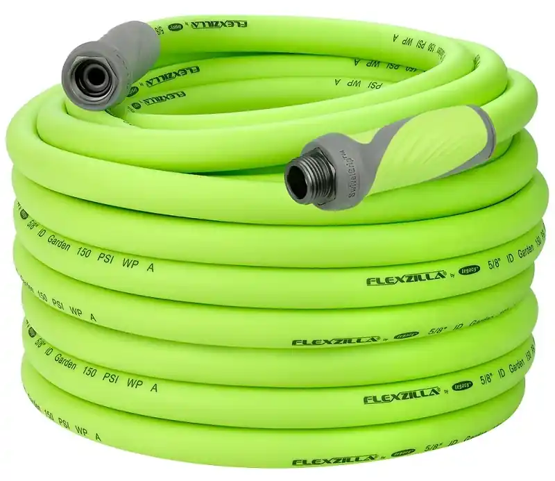Swivelgrip Garden Hose, 5/8 In Diameter, 100 Ft Length, Green Polymer