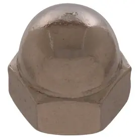The Hillman Group 100-Count 6 Stainless Steel Standard (SAE) Cap Nuts