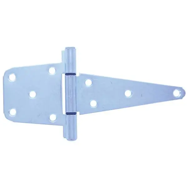Zinc 4x4 6 Inch Forged Heavy T-hinge For Durable Door Support