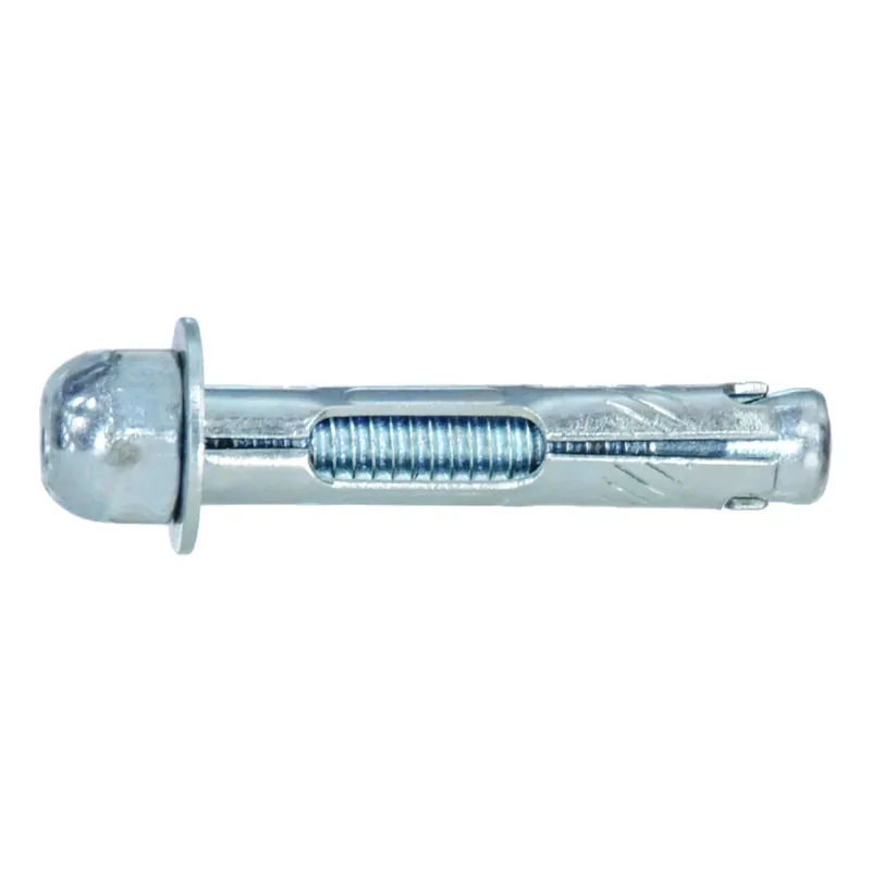 Hillman 1/4 In. Dia. X 1-3/8 In. L Steel Acorn Head Sleeve Anchors 50 Pk