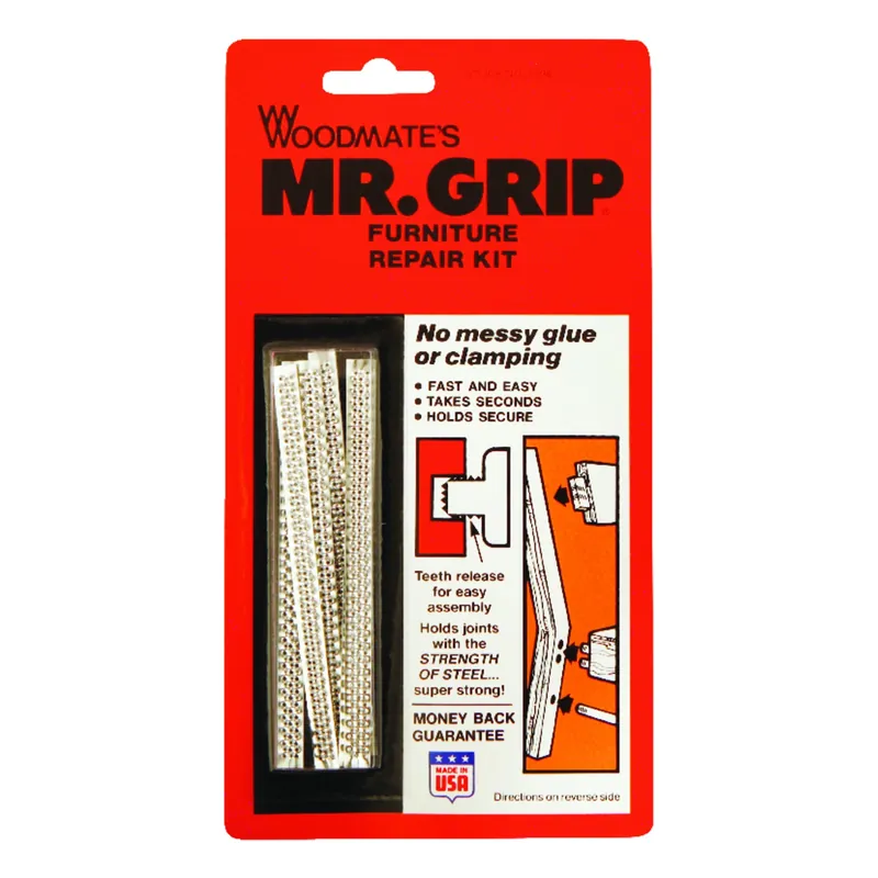 Woodmate‘s Mr. Grip 1/2 In. D X 4 In. L Steel Screw Hole Repair Kit 1 Pk