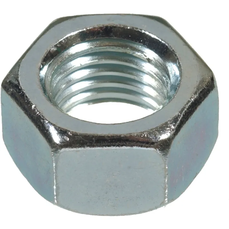 HILLMAN 3/8 In. Zinc-Plated Steel USS Hex Nut 1 Pk