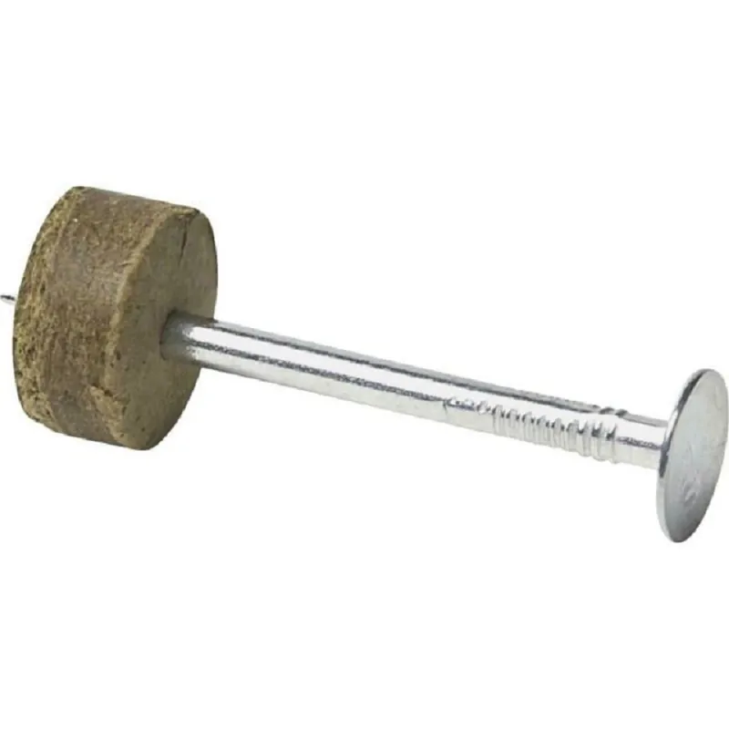 No. 11 1-1/2 In. Furring Electro-galvanized Steel Nail Full Round Head 5 Lb