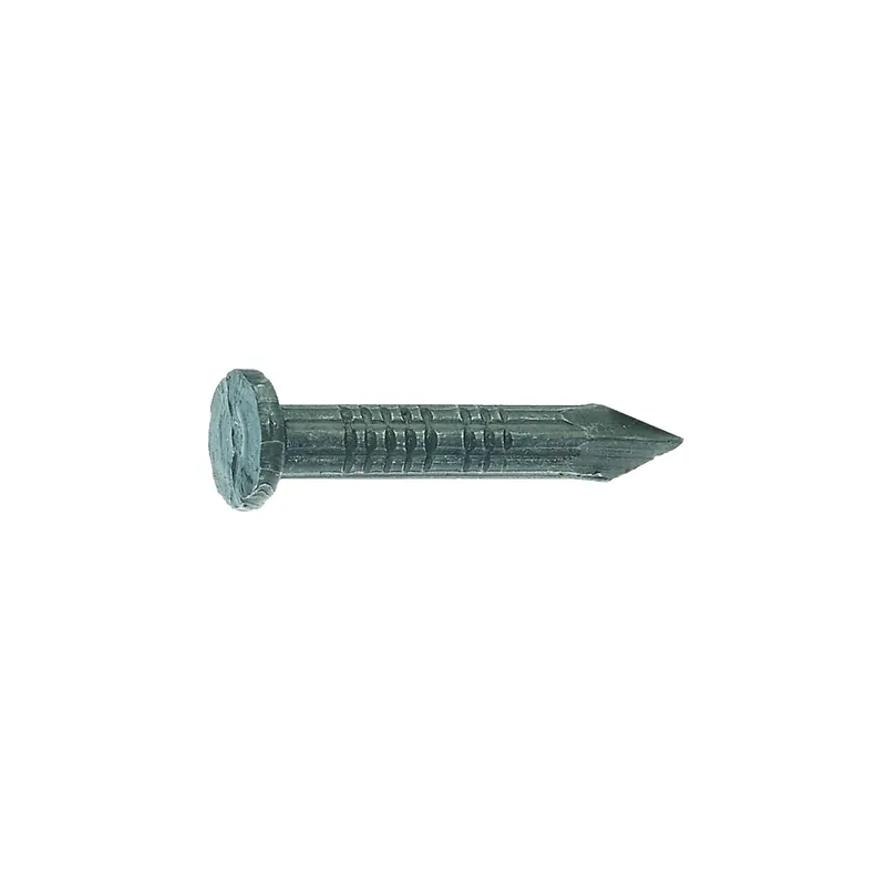 8d X 2-1/2 In. 9 Ga Hardened Steel Fluted Masonry Nails - 390 Count