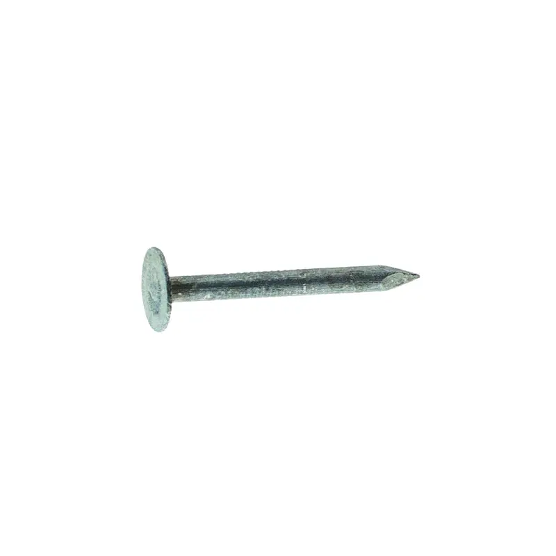 1-3/4 In. Electro-galvanized Steel Roofing Nails Flat Head 5 Lb Box