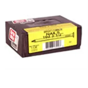 Grip-Rite 4D 1-1/2 In. Common Hot-Dipped Galvanized Steel Nail Flat Head 1 Lb