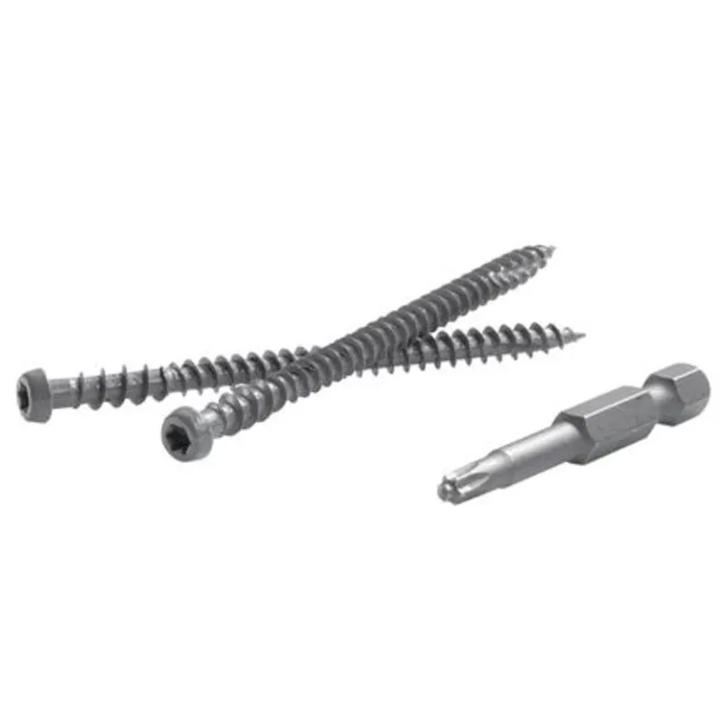 FastenMaster TrapEase No. 20 X 2-1/2 In. L Saddle Torx Ttap Star Head Composite Deck Screws 75 Pk
