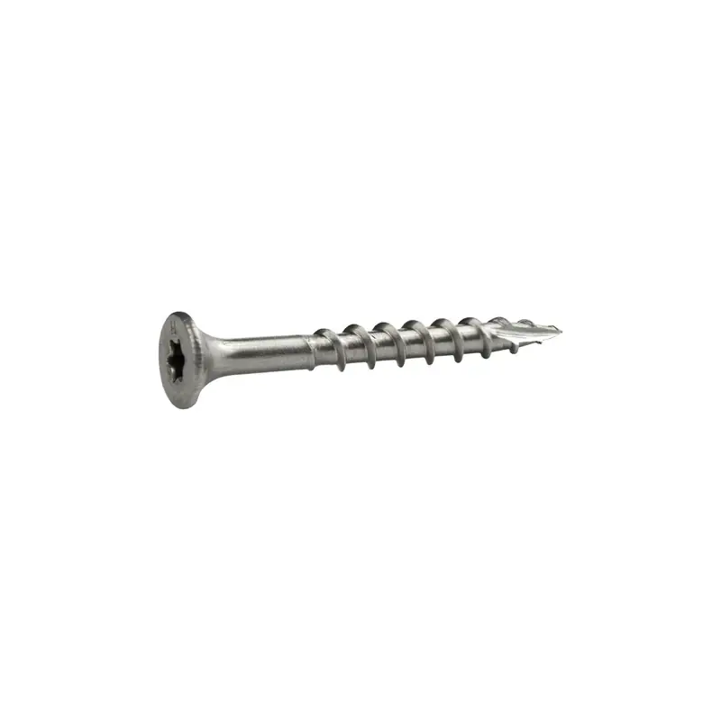Grip-Rite PrimeGuard Max No. 8 Wire X 1.625 In. L Silver Star Bugle Head Deck Screws 1 Lb 150 Pk