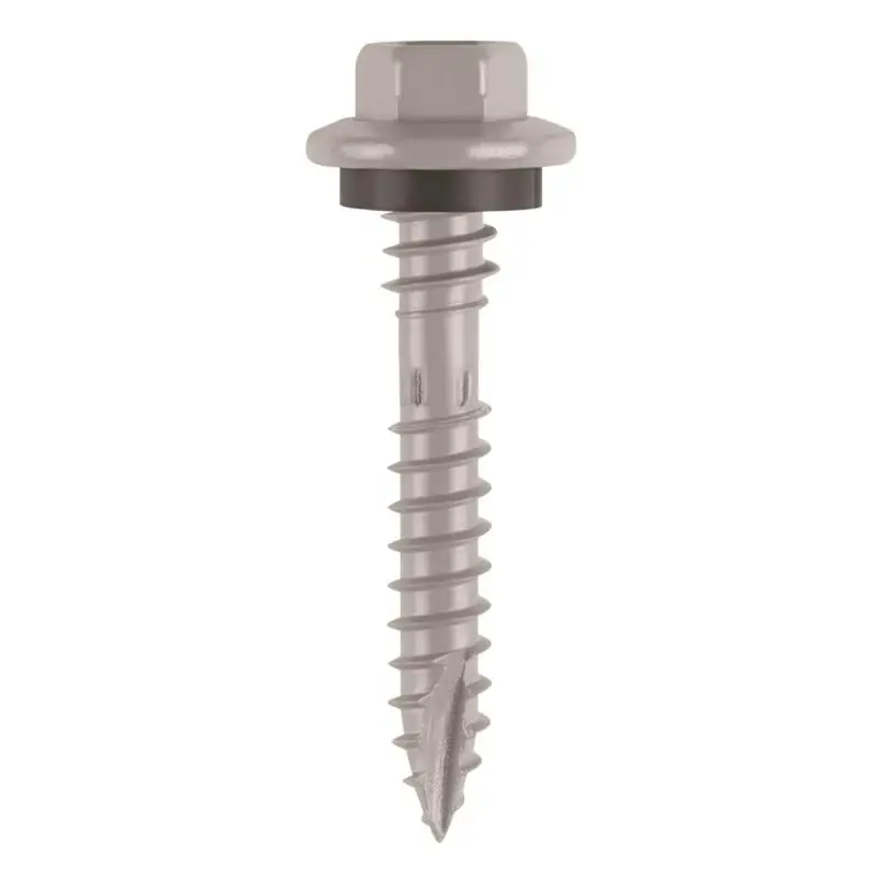 Teks Elite No. 10 X 2 In. L Hex Drive Hex Washer Head Self Tapping Roofing Screws