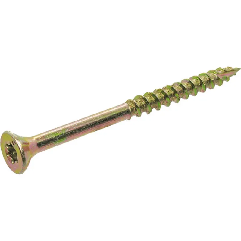 No. 9 X 3 In. Star Flat Head Construction Screws 25 Lb Bucket