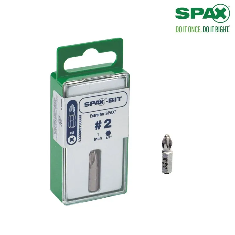 1 In. Unidrive Square/phillips Combo Drive Bit - Durable Carbon Steel