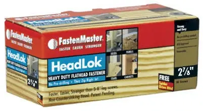 Headlok Wood Screws, 2-7/8 In., 50-Pk.