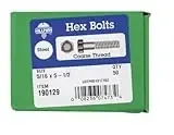 Hex Bolts 5/16" - 18 X 5-1/2" Grade 2 Hex Head Fasteners