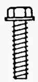 M10mm X 75mm Grade 8.8 Fine Hex Cap Screws - 25 Pieces