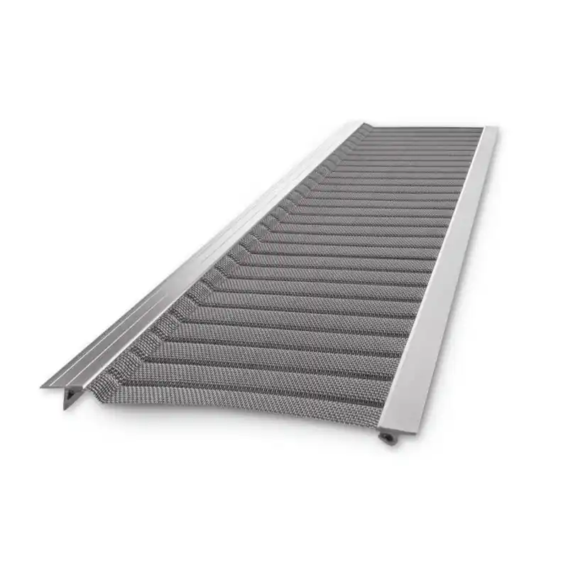 Gutterglove 5 In. W X 30 Ft. L Silver Stainless Steel Gutter Guard