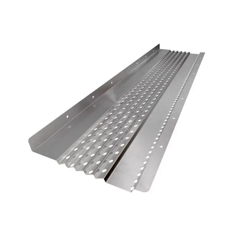 United Gutter Guard 2 In. H X 6 In. W X 30 Ft. L Silver Aluminum
