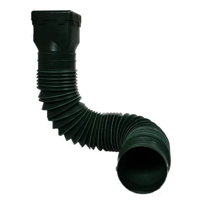 Spectra Metal 55 In. H X 3 In. W X 4 In. L Green Plastic Downspout Extension
