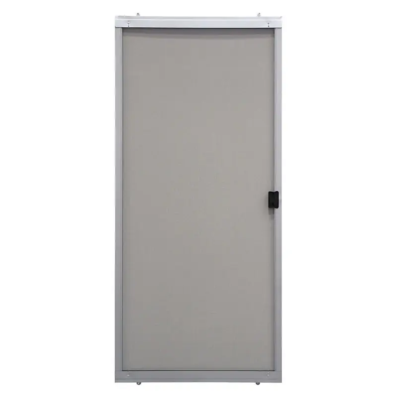 Precision 80-3/4 In. H X 36 In. W Breezeway Gray Steel Adjustable Sliding Screen Door