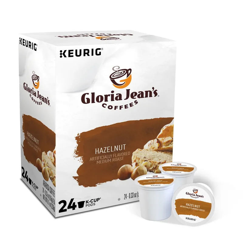 Keurig Gloria Jean‘s Hazelnut Coffee K-Cups 24 Pk