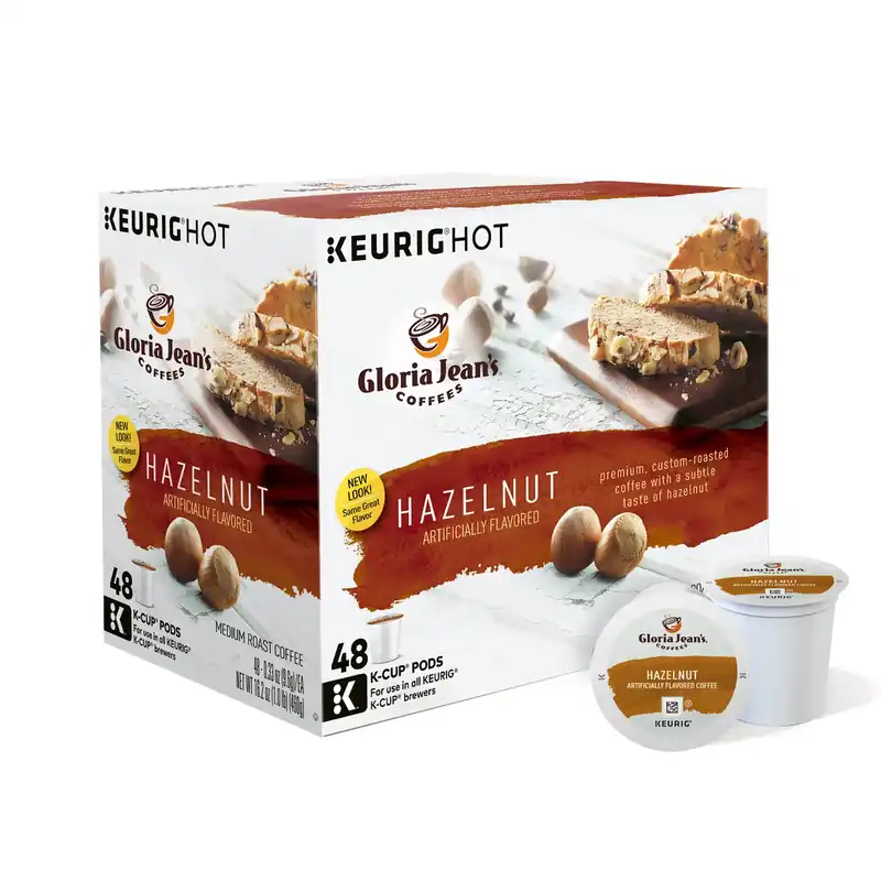 Keurig Gloria Jean‘s Hazelnut Coffee K-Cups 48 Pk