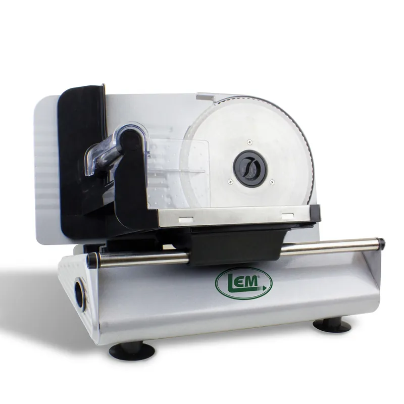 7.5 In. Belt Driven Meat Slicer With Stainless Steel Blade