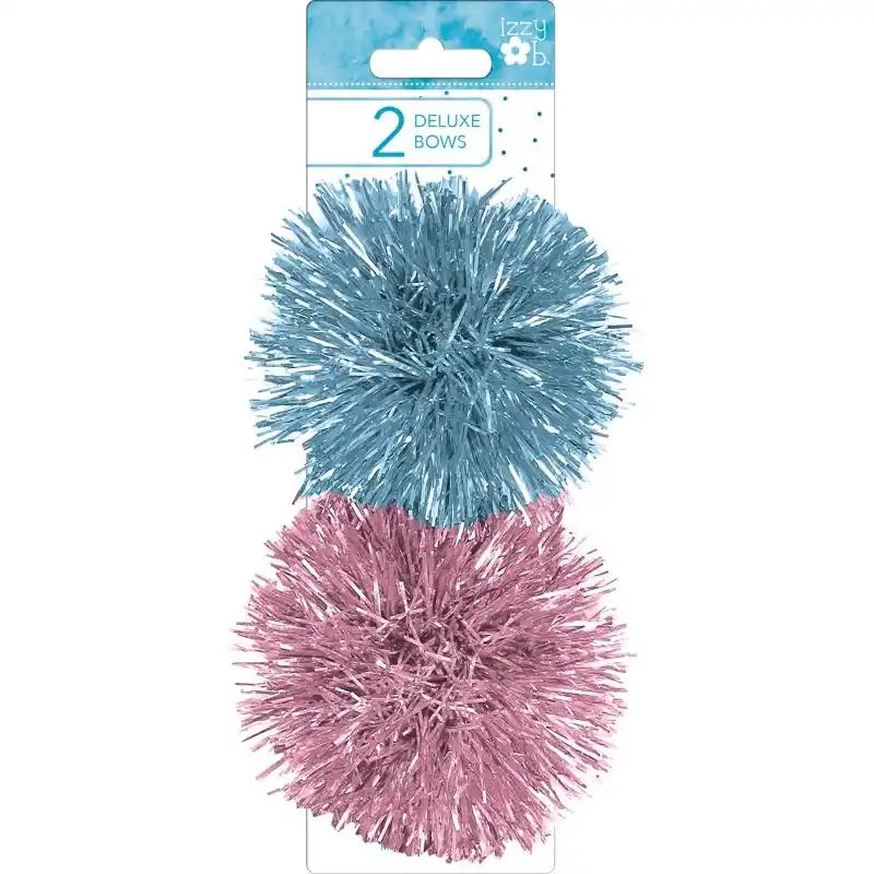 Izzy Ob Assorted Pink/blue Firework Bows - 5 Length, 1 Pack