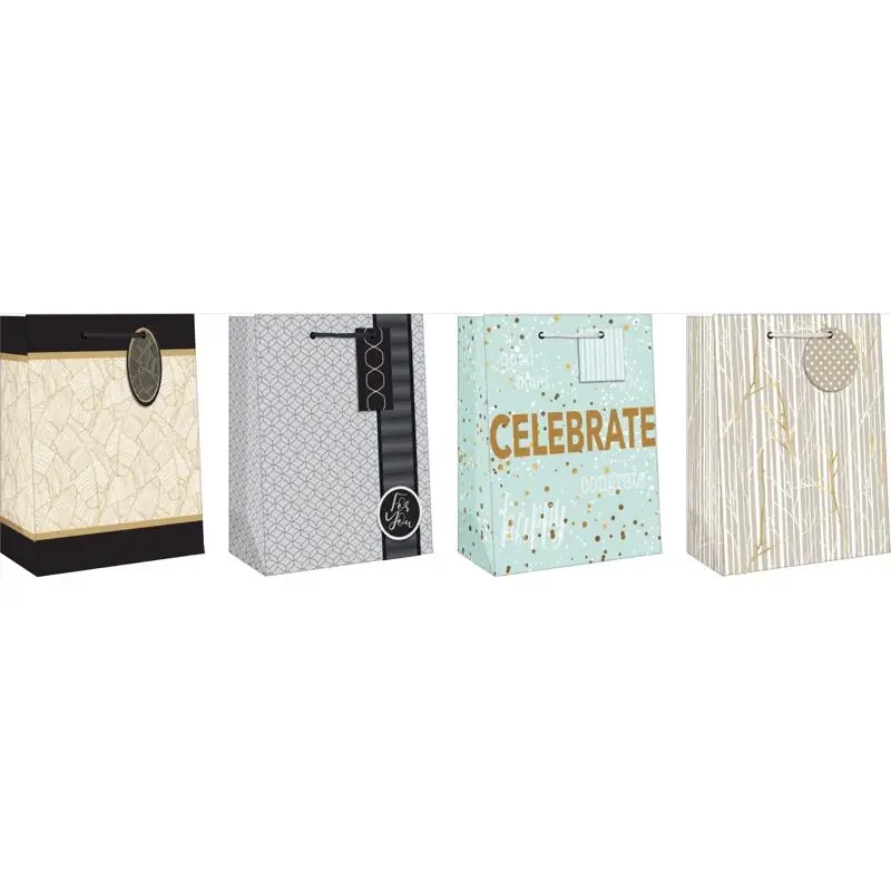 Assorted General Formal Designs Medium Gift Bag 10.25" X 7" X 2.5"
