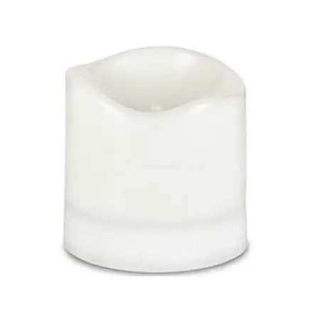 Gerson 44575 - 4 Inch X 4 Inch Solar Plastic Candle With Battery Included