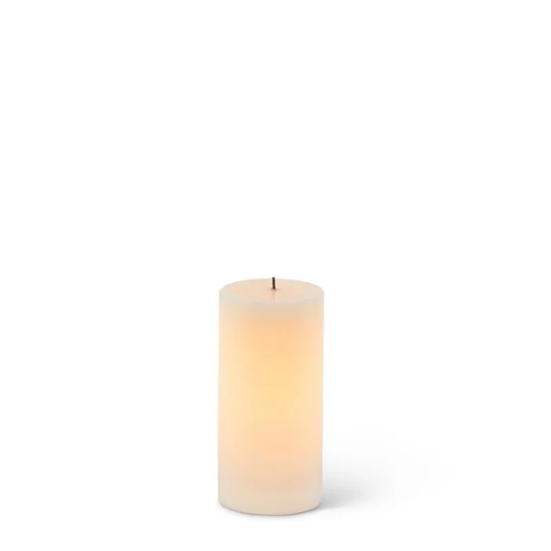 Gerson Bisque Flameless Flickering Candle – Unscented 6‑Inch Decorative Light