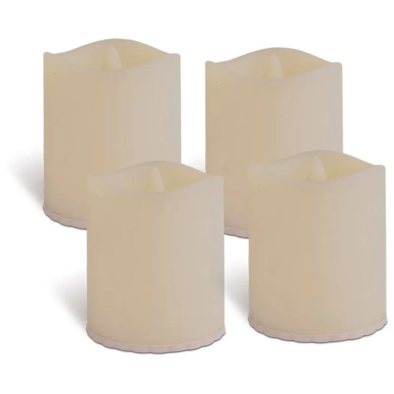 Everlasting Glow White No Scent LED Candle Votive Candles