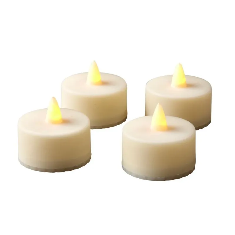 Gerson Everlasting Glow Bisque No Scent Scent LED Candle Tea Lights