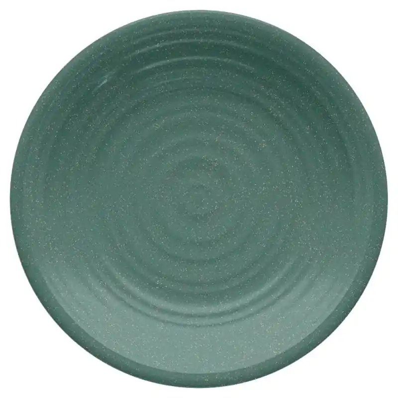 TarHong Green Bamboo/Fiber Artisan Salad Plate 1 Each