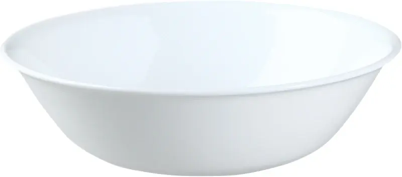 Corelle Livingware 32 Oz Winter Frost Glass Winter Frost White Serving Bowl 9 In. D 1 Pk