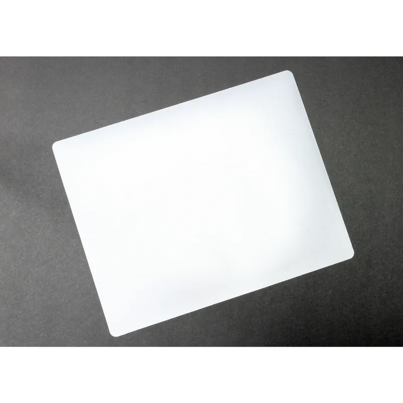 12 In. L X 15 In. W Flexible Plastic Cutting Board - Matte White