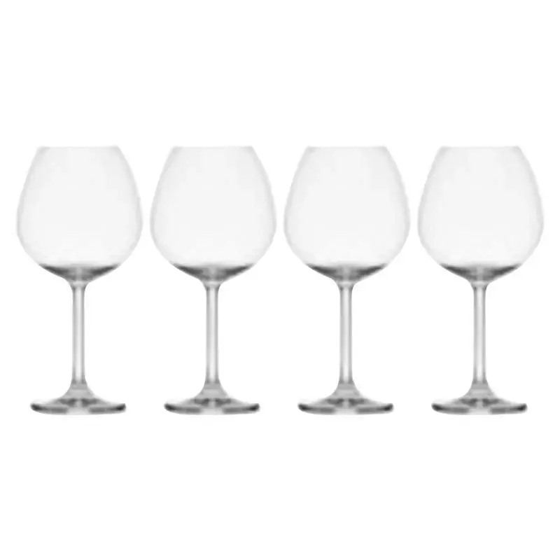 Lifetime Brands Mikasa 23 Oz Clear Glass Lana Wine Glass Set