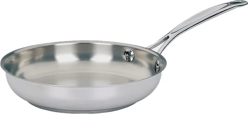 Chef‘s Classic Stainless Steel 8-inch Skillet, Model 722-20, Dishwasher Safe