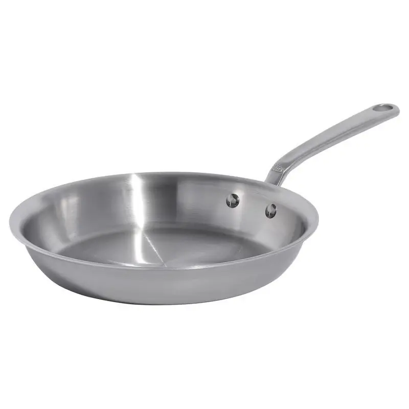Made In 10 Inch Stainless Steel Fry Pan With Heat Resistant Handle