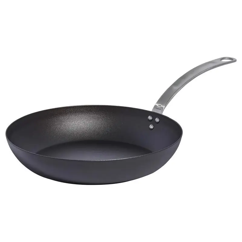 Made In 12 Inch Carbon Steel Fry Pan With Heat Resistant Handle, Black