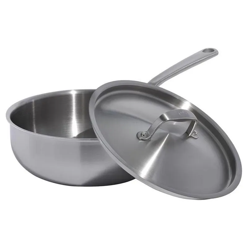 Made In Cookware 3‑Quart Stainless Steel Chef Pan – Silver