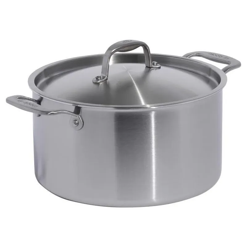 Made In Cookware 8‑Quart Silver Stainless Stock Pot