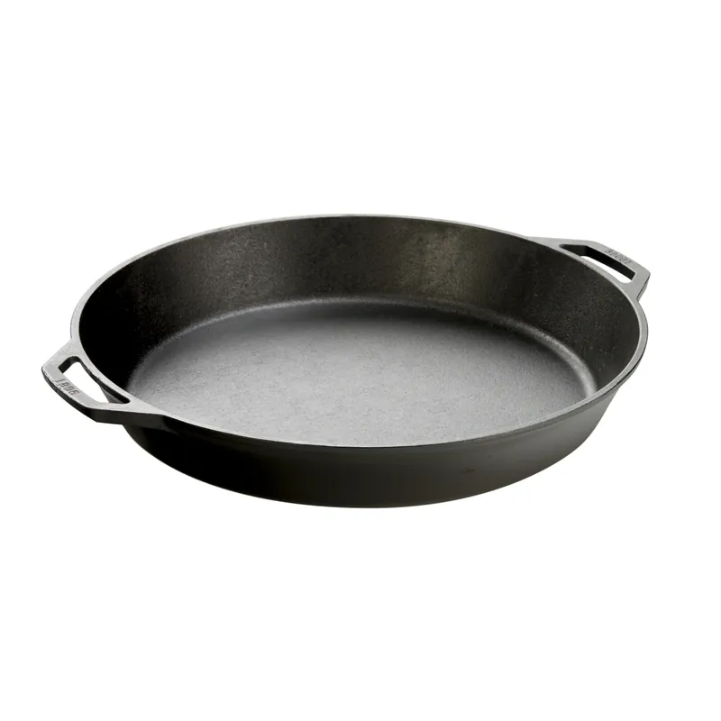 Cast Iron Dual Handle Skillet 17 In. Model L17sk3 - Versatile Cookware