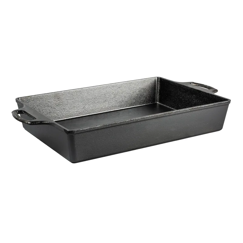 Lodge 13 In. W X 9 In. L Casserole Pan Black 1 Pc
