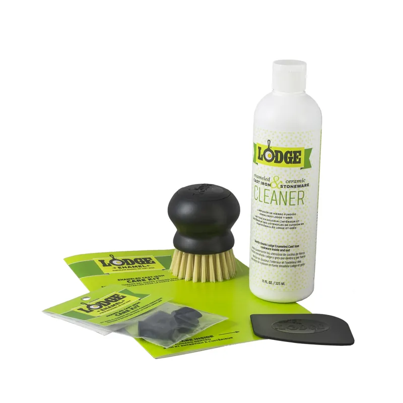 Enameled Cast Iron & Stoneware Care Kit