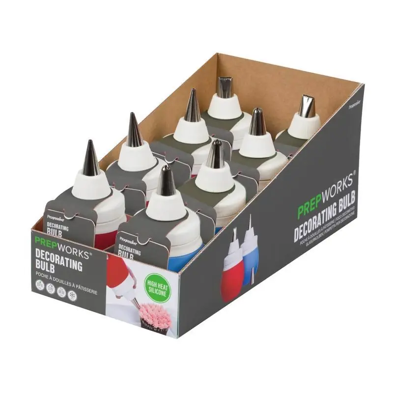 Progressive Prepworks Silicone Plastic Decorating Set Assorted 1 Piece