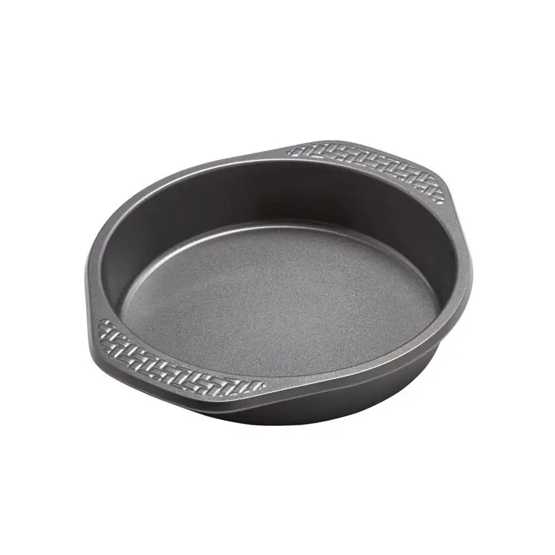 Chicago Metallic Everyday 9 In. Round Cake Pan, Gray, 11.6 In. W X 9.8 In. L
