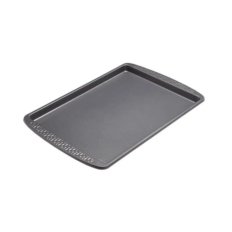 Chicago Metallic Everyday 13 In. W X 18 In. L Nonstick Baking Sheet Gray