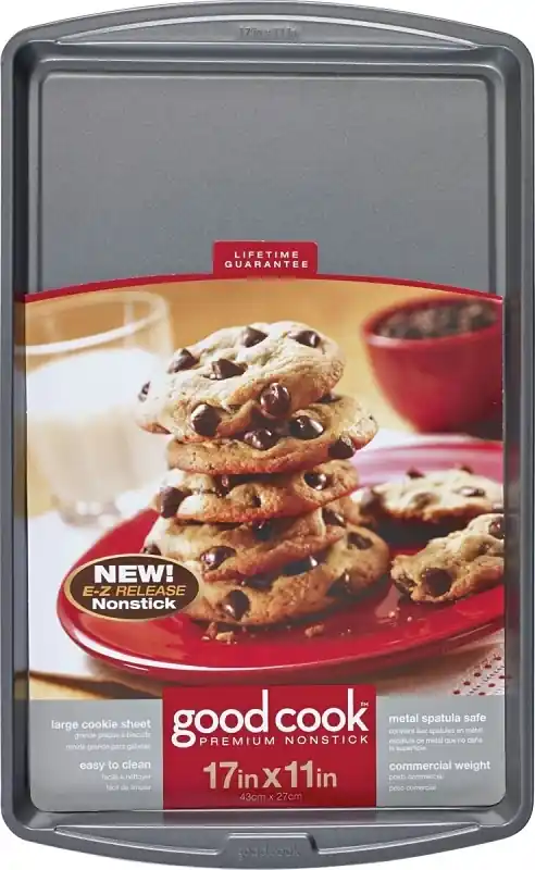 Good Cook 11 In. W X 17 In. L Cooking Sheet Gray 1 Pk